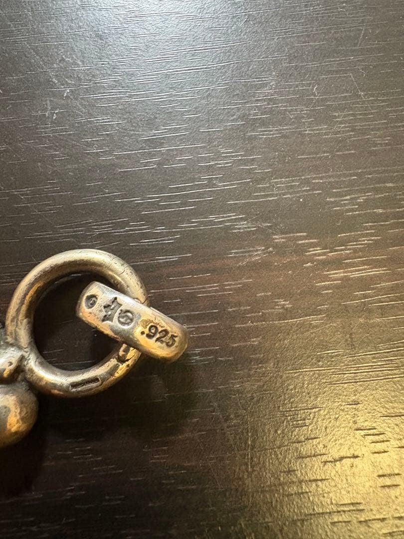 重量級52.1グラム　ガボールタイプ　スカルペンダントトップ　silver925