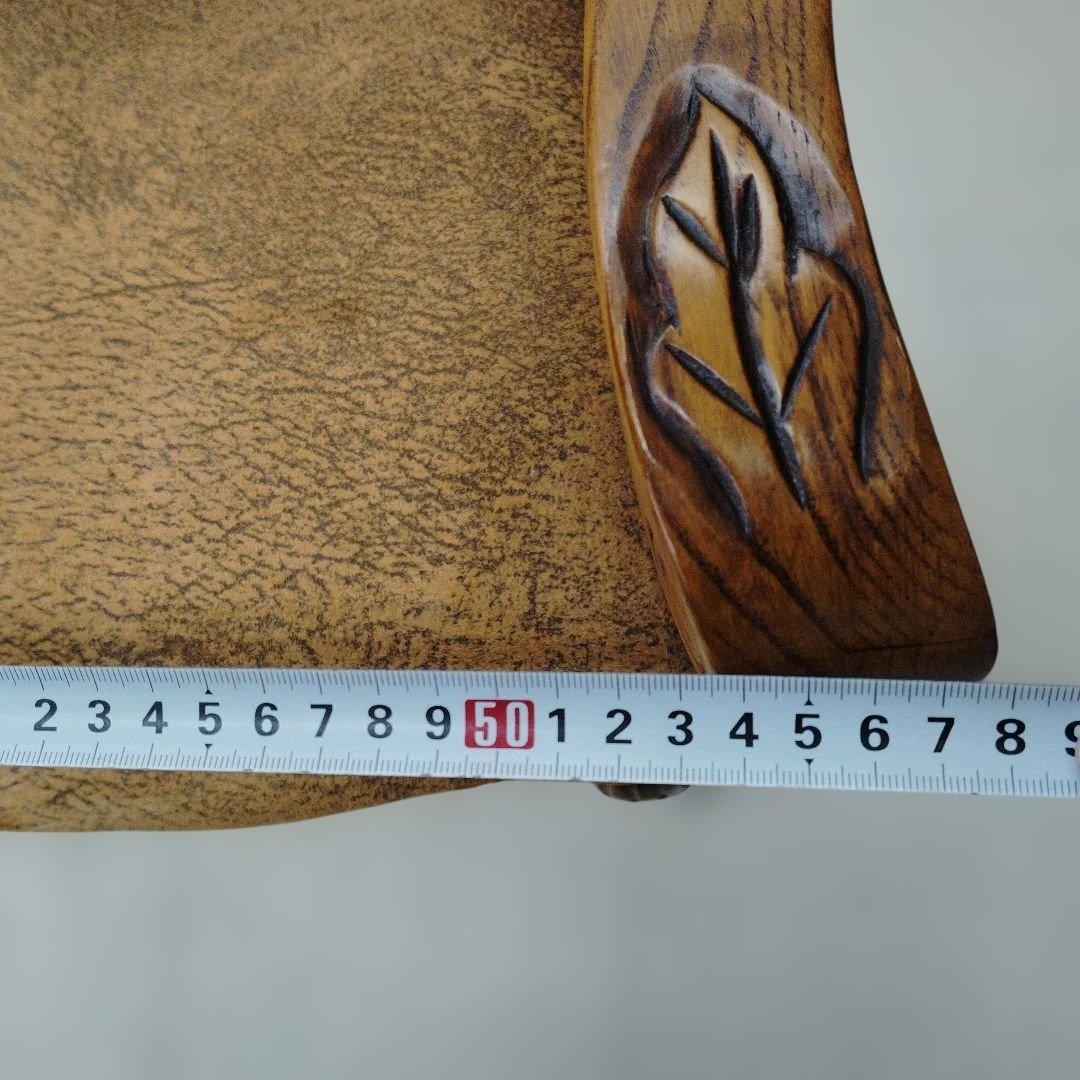 A クラシックスタイル 木製アームチェア ヴィンテージ アンティーク家具