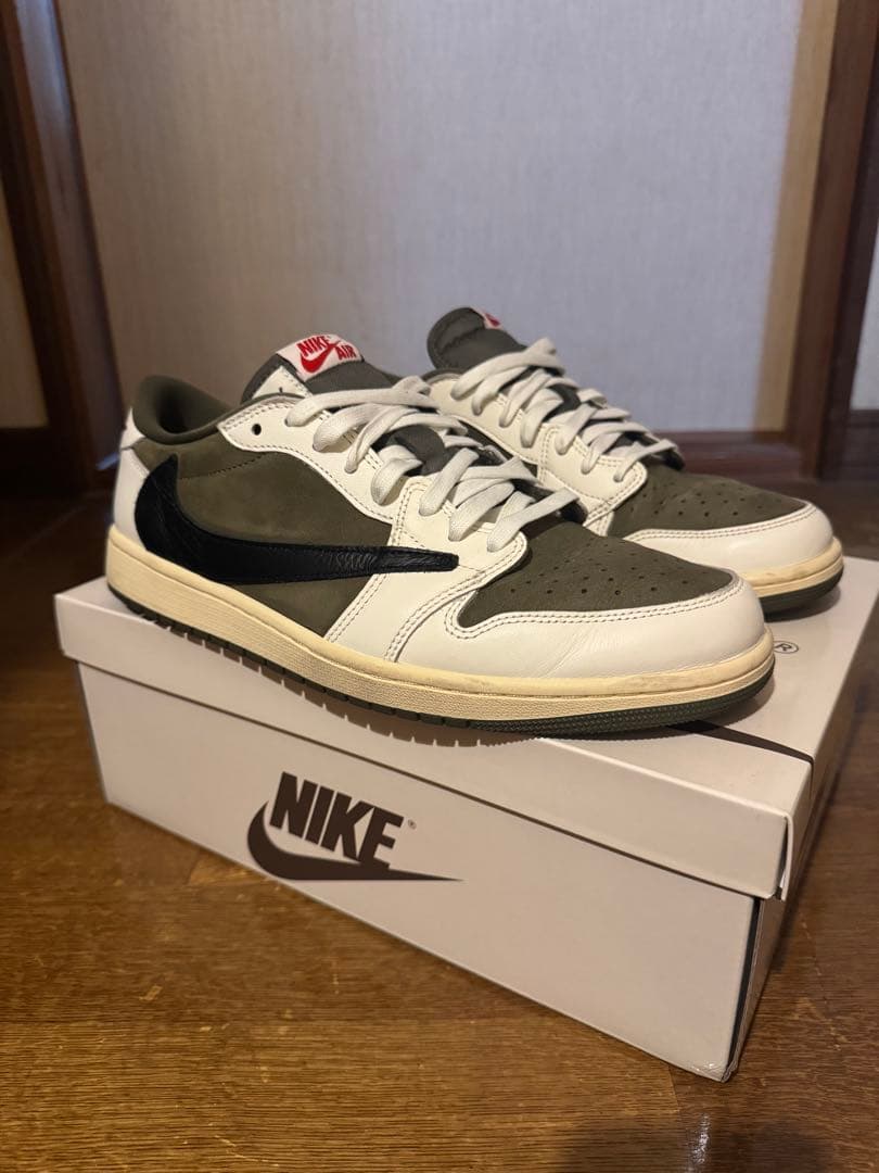 AirJordan1low✖︎TravisScott ReverseOlive