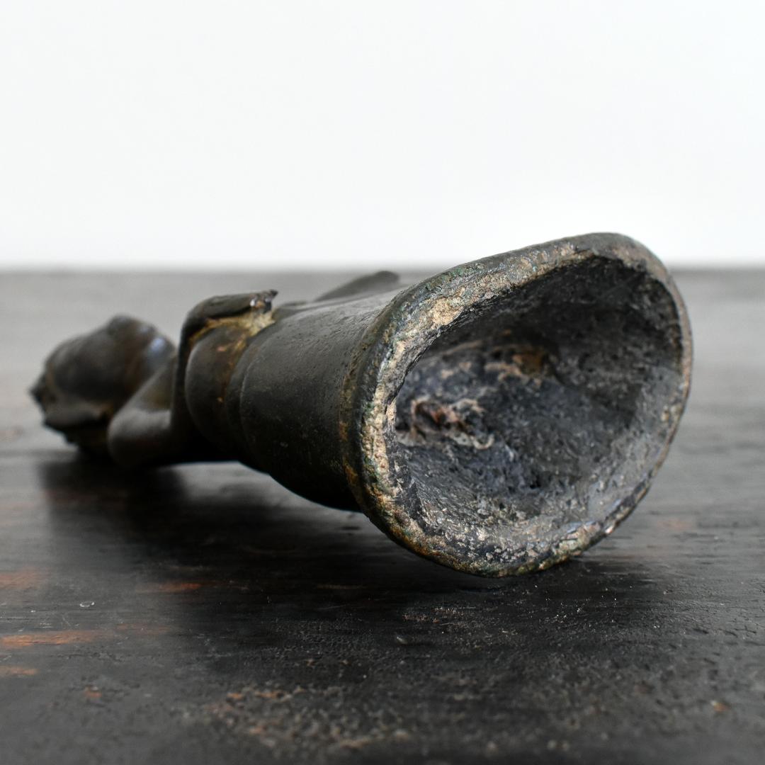 タイ北部15〜16世紀頃ラーンナー美術チェンセン・ファン青銅仏 金銅仏 ブッダ