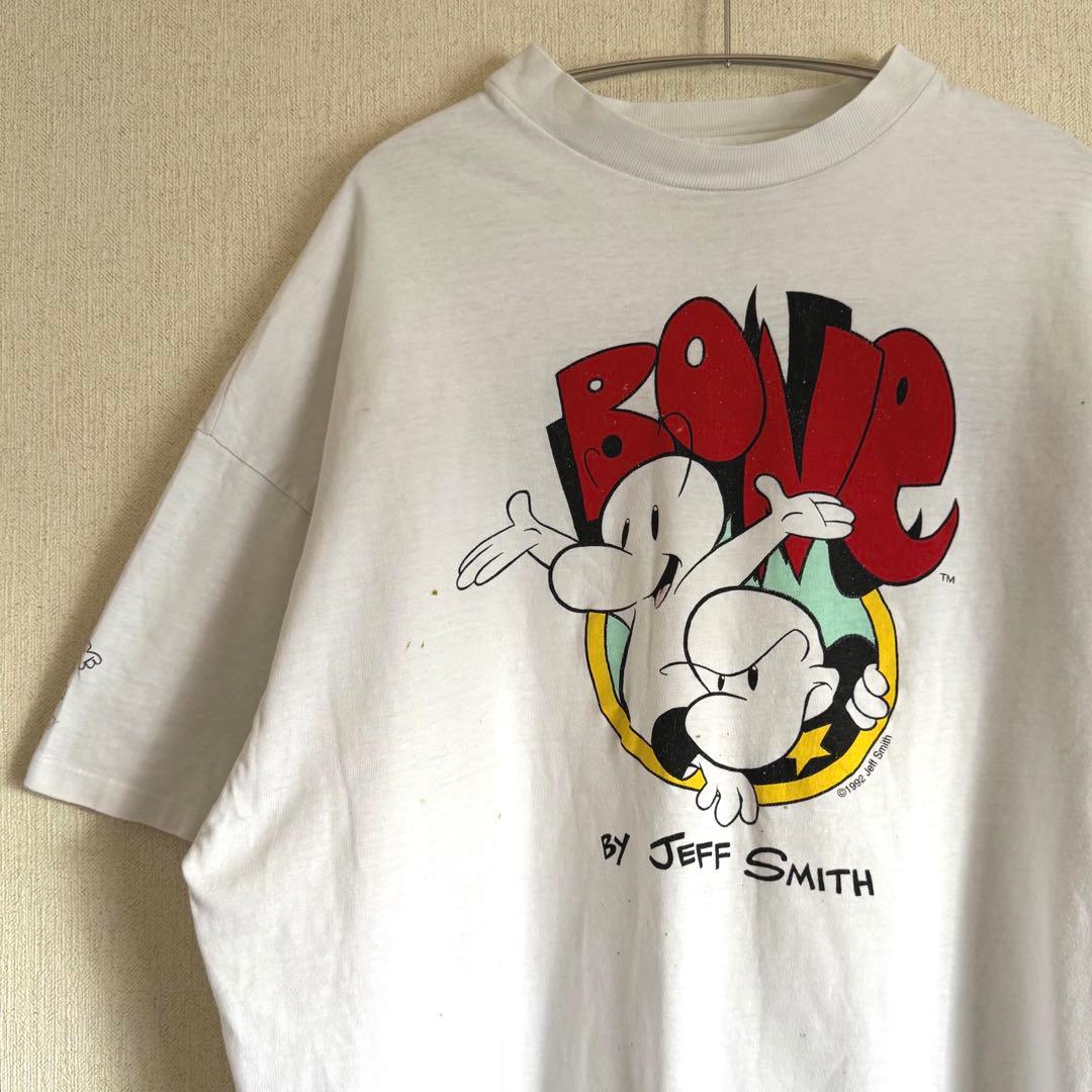 BONE　半袖カットソー　90sビンテージ　JEFF SMITH　2XLサイズ