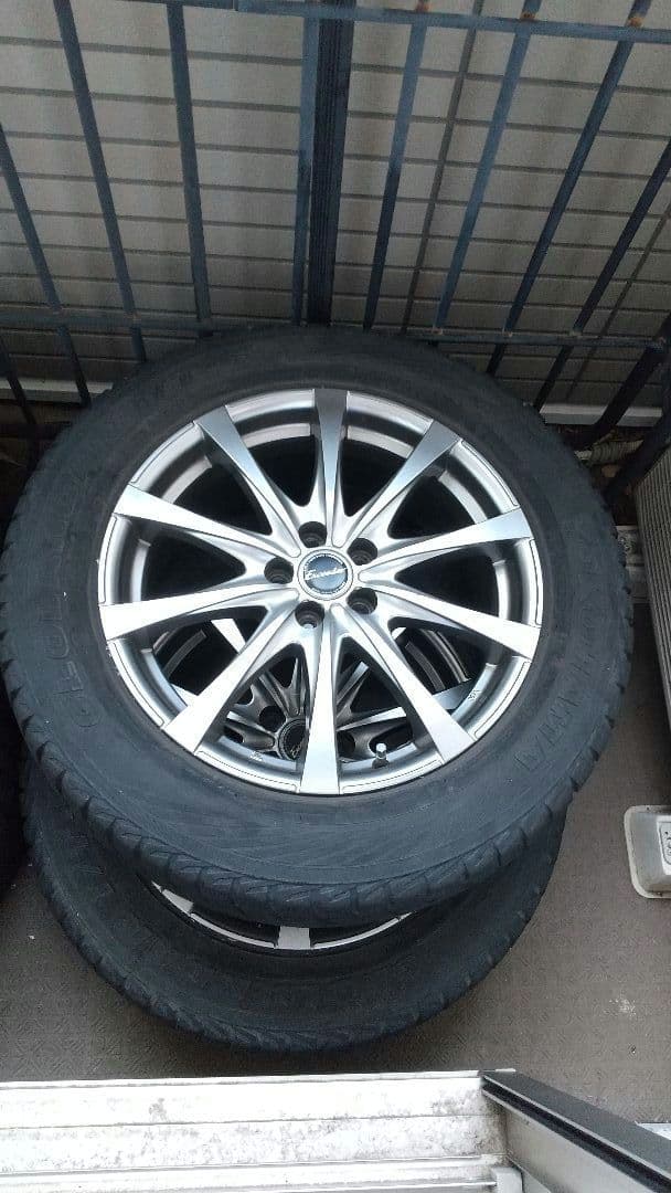 【GEORANDER】アルミ付スタッドレス★5穴PCD100★225/60R17