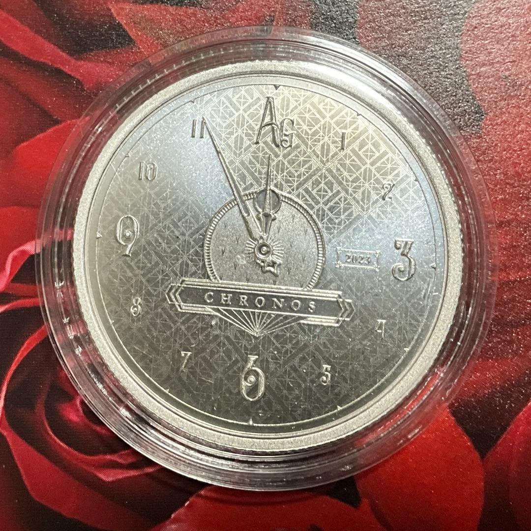 2023年「クロノス」純銀1オンス銀貨