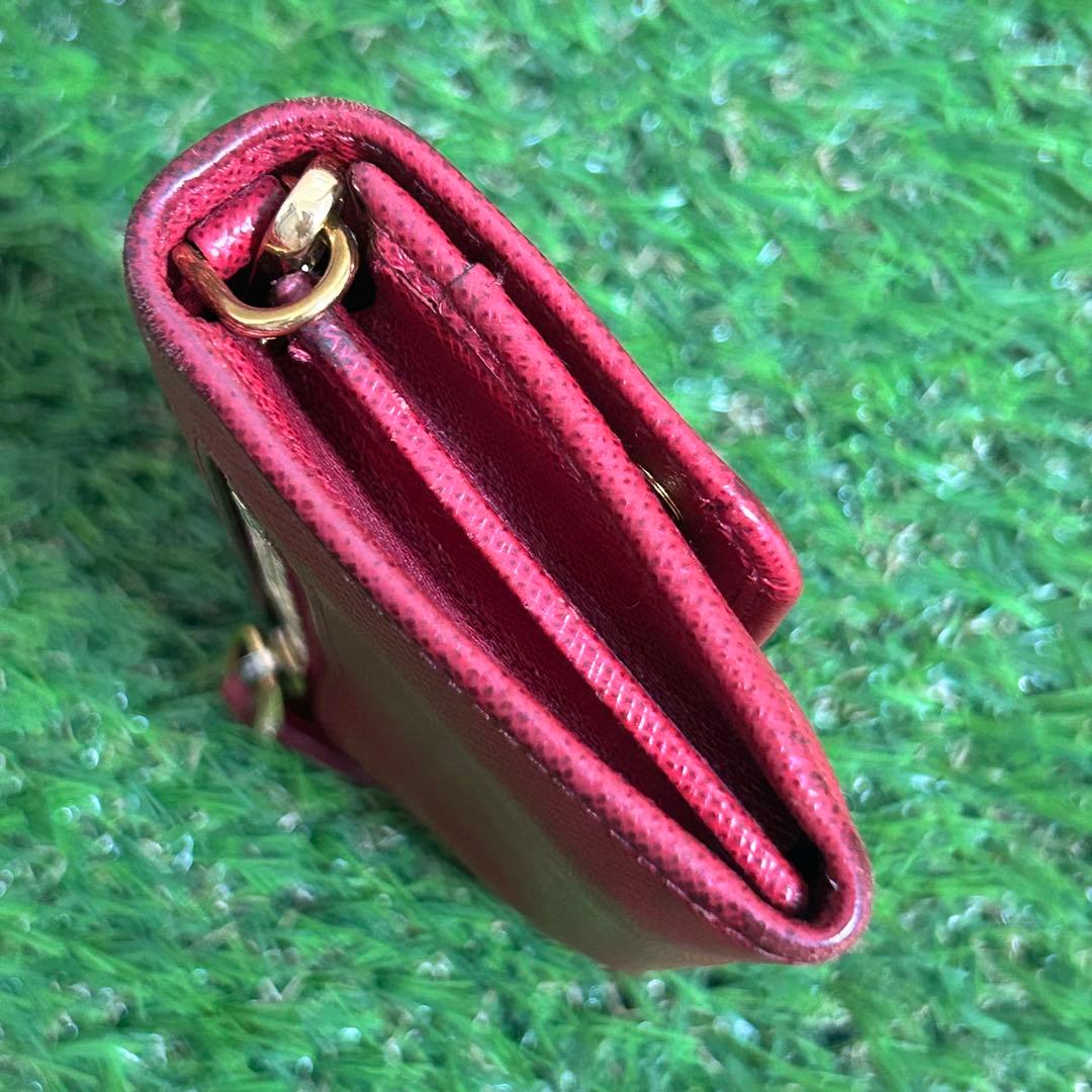 PRADA プラダ 財布 折り財布 チェーン