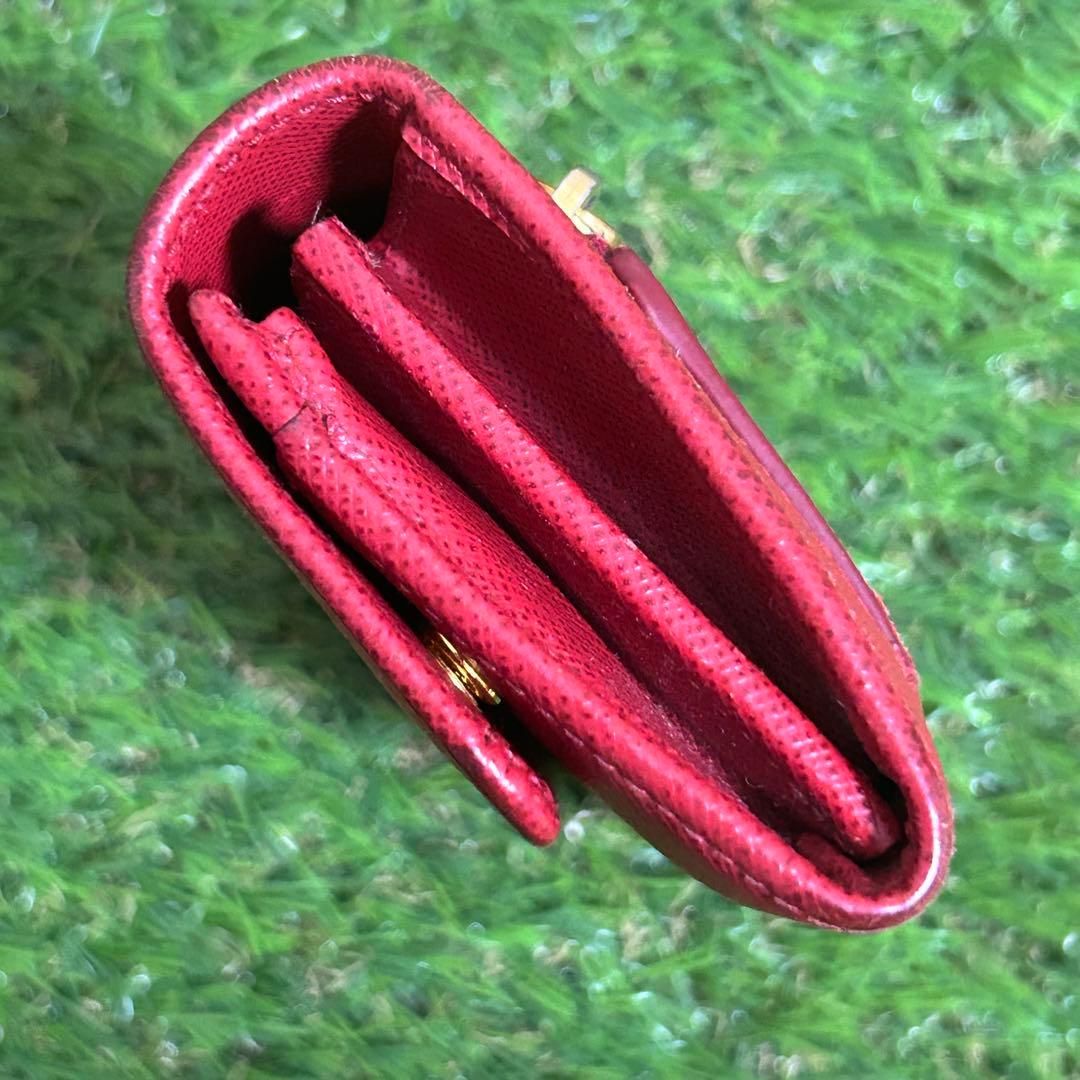 PRADA プラダ 財布 折り財布 チェーン