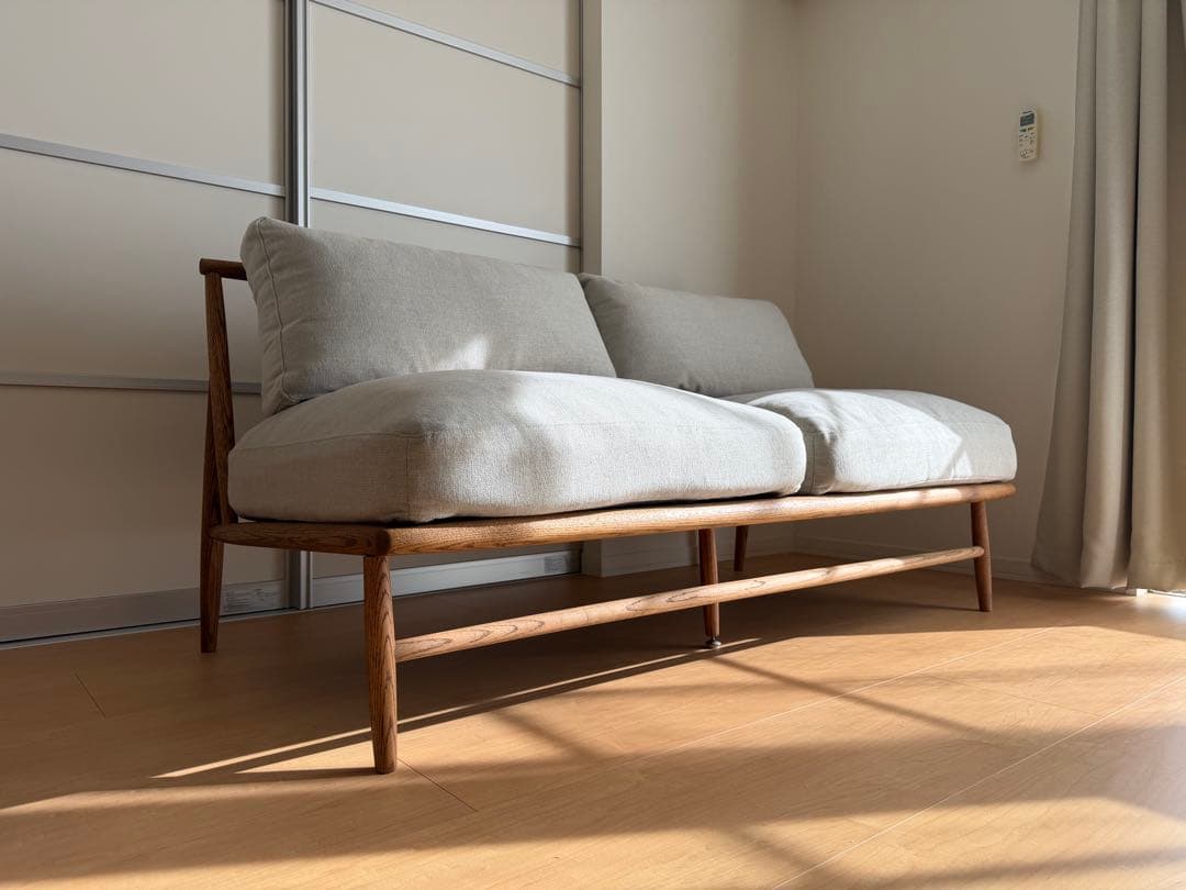 【taqya1122】【替えカバーあり】モモナチュラル　クラウドソファ