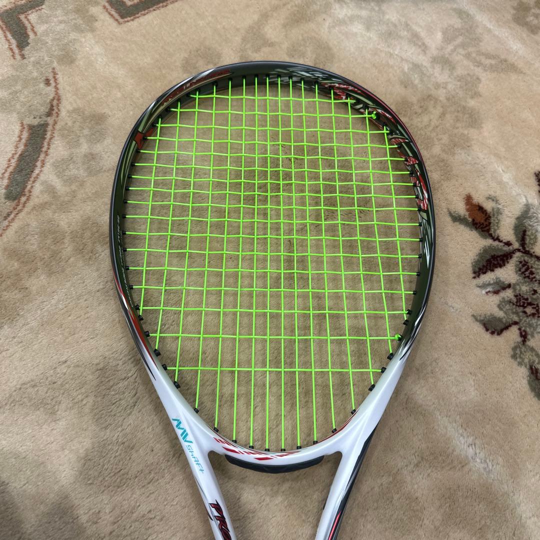 美品　ミズノ　ソフトテニス用ラケット　Ｖ