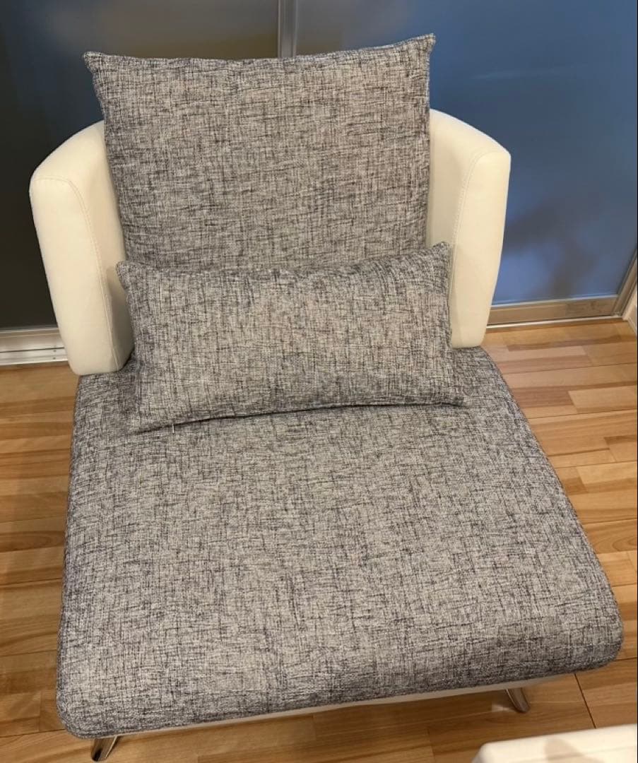 【ARMONIA】Bella curva 1人掛けソファ クッション付き