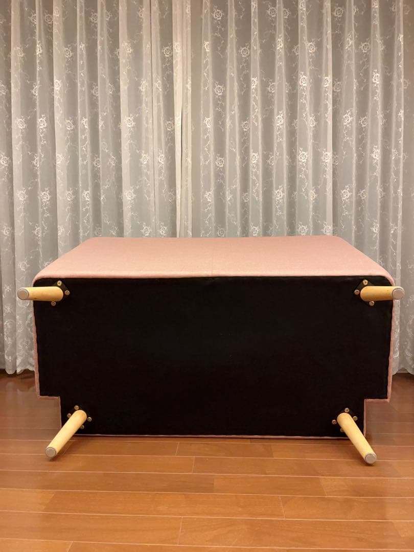 美品★Francfranc★フランフラン★フルレット 3WAYソファ★ピンク