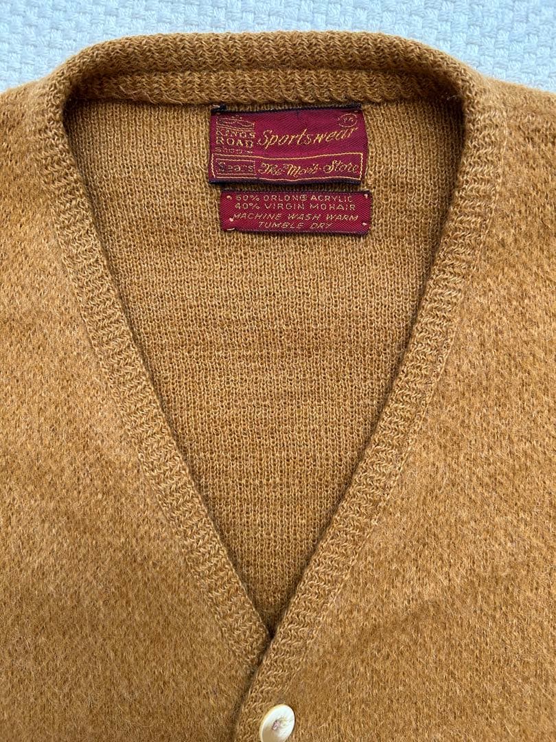 Sears モヘア カーディガン 60’s