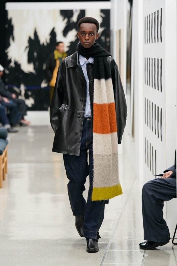 yoke 22AWヨーク モヘア ストール マフラー 新品タグ付き アクネ