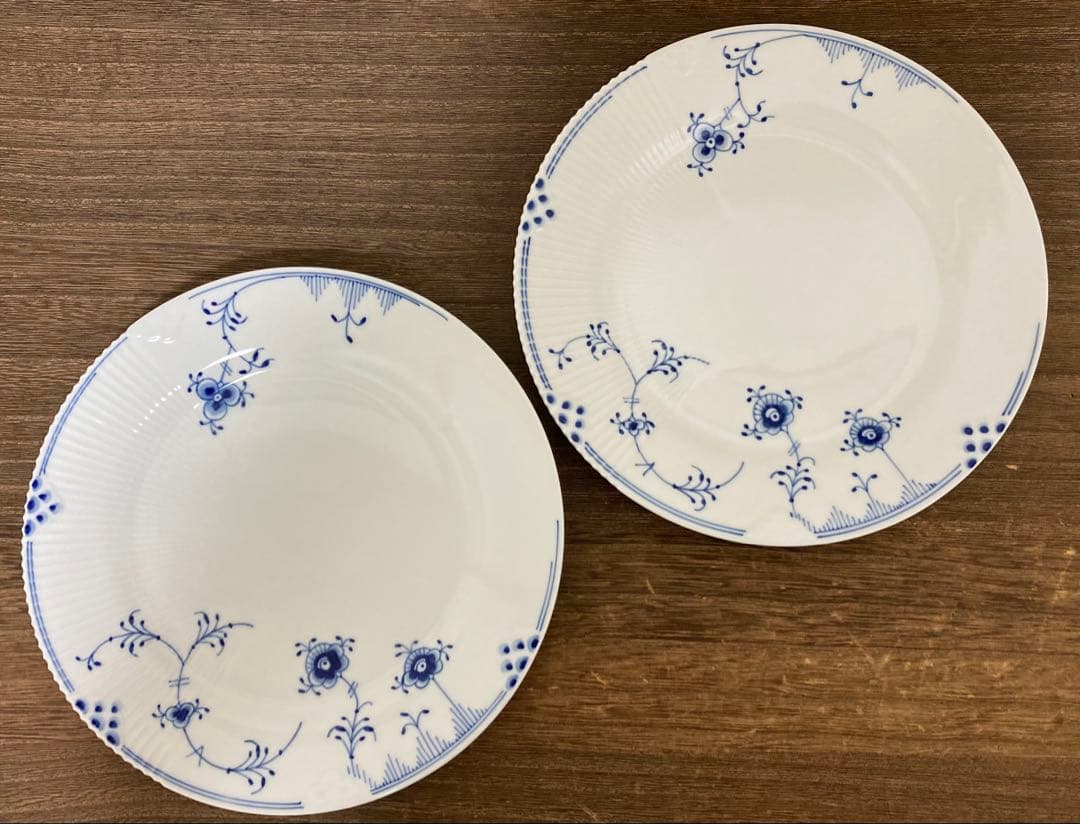 yuka様 ロイヤルコペンハーゲン　ブルーエレメンツ 皿 22cm 2枚セット