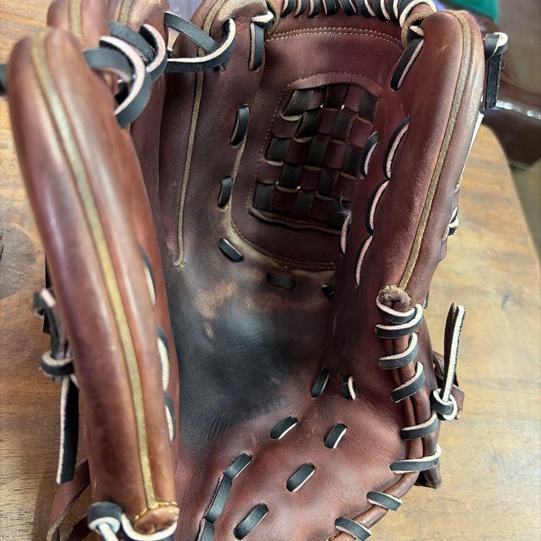 ミズノ 硬式グローブ ブラウン