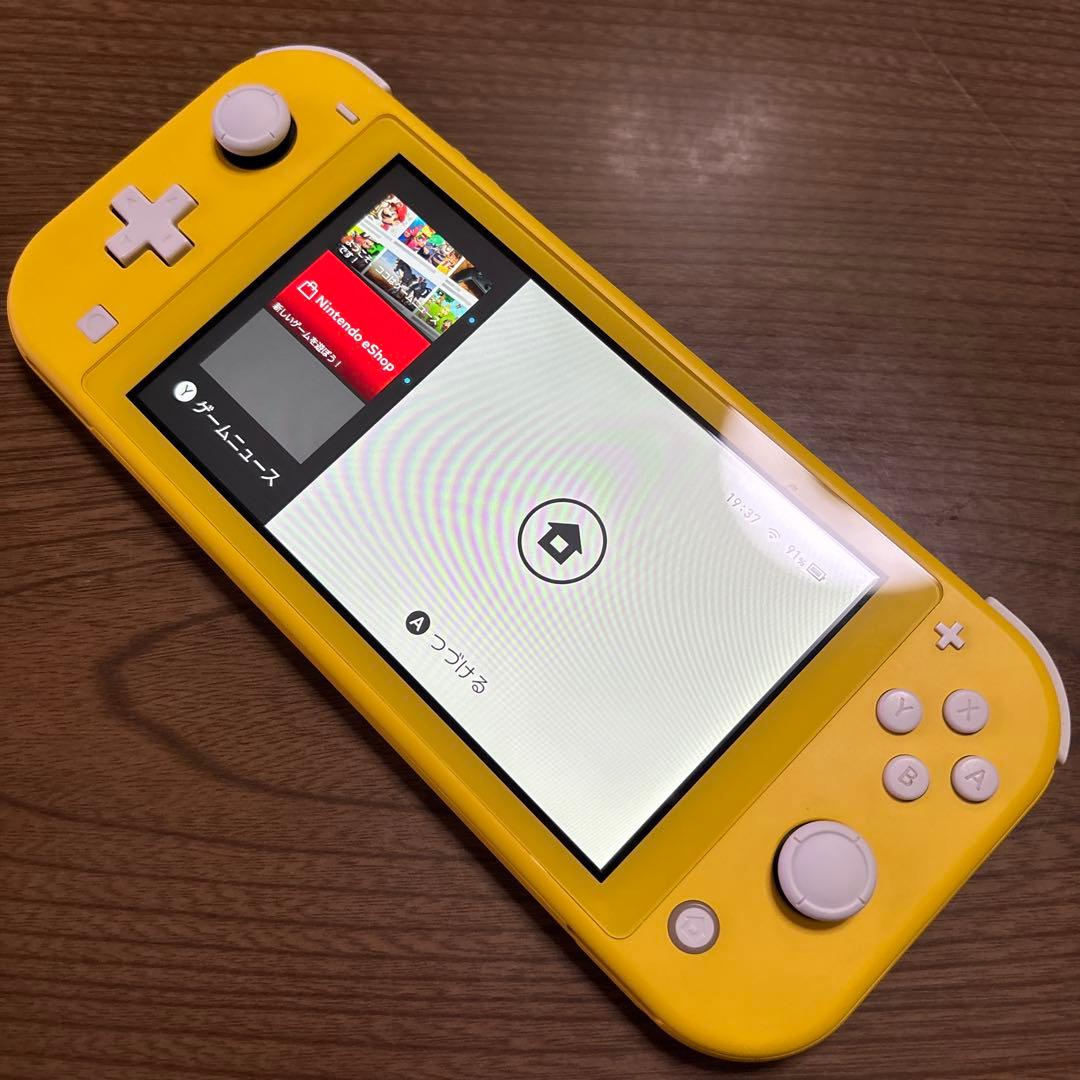 L*s様 Nintendo Switch Lite イエロー 本体 美品