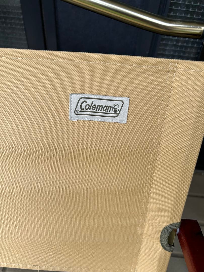 コールマン　防災素材 ファイヤープレイス フォールディング チェアサンド