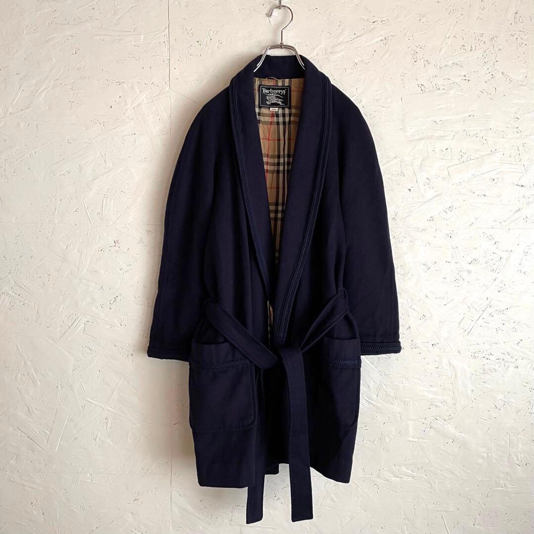 古着Vintage『BURBERRYS』バーバリーノヴァチェック柄ガウンコート