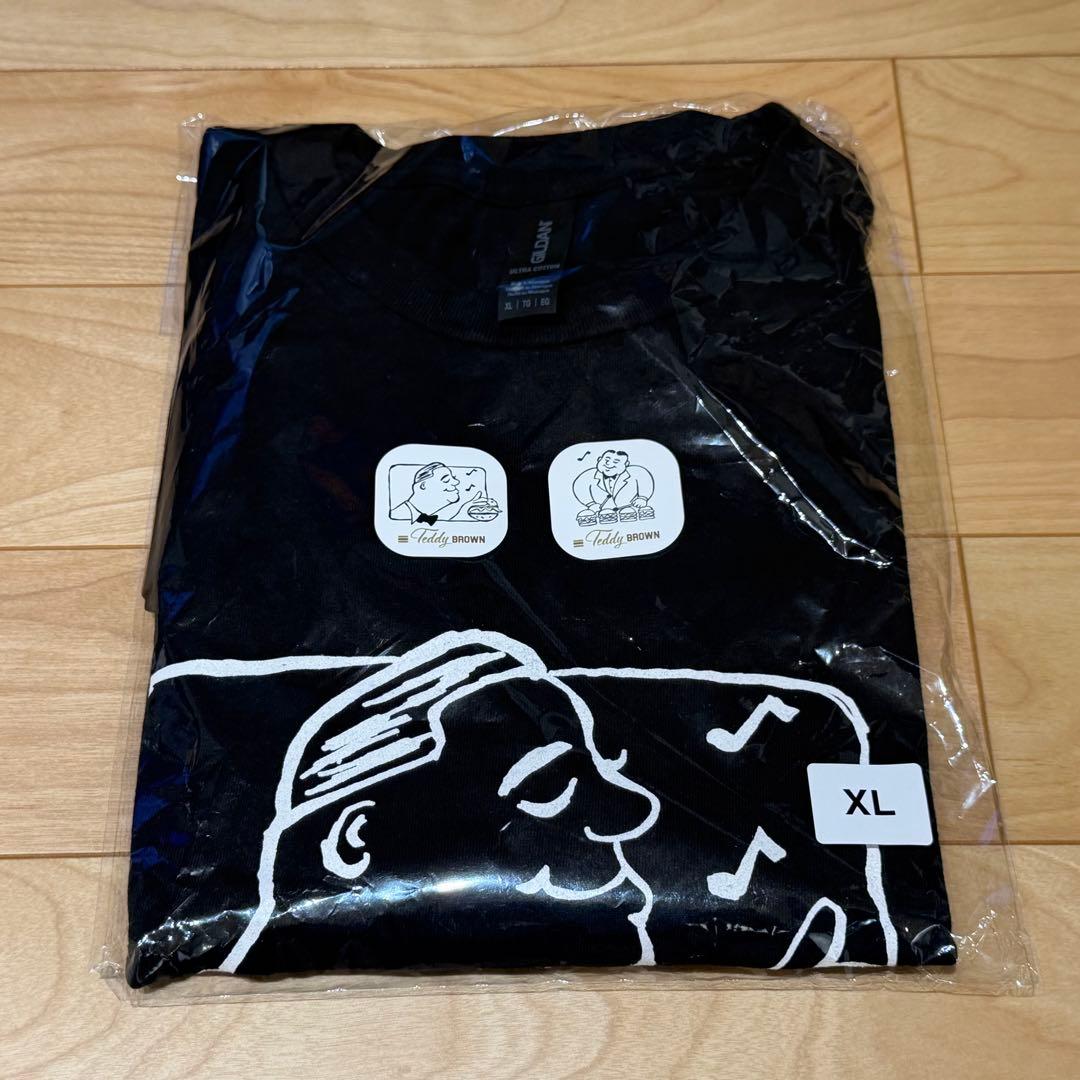 Teddy Brown 店舗限定 Tシャツ XL 黒 challenger