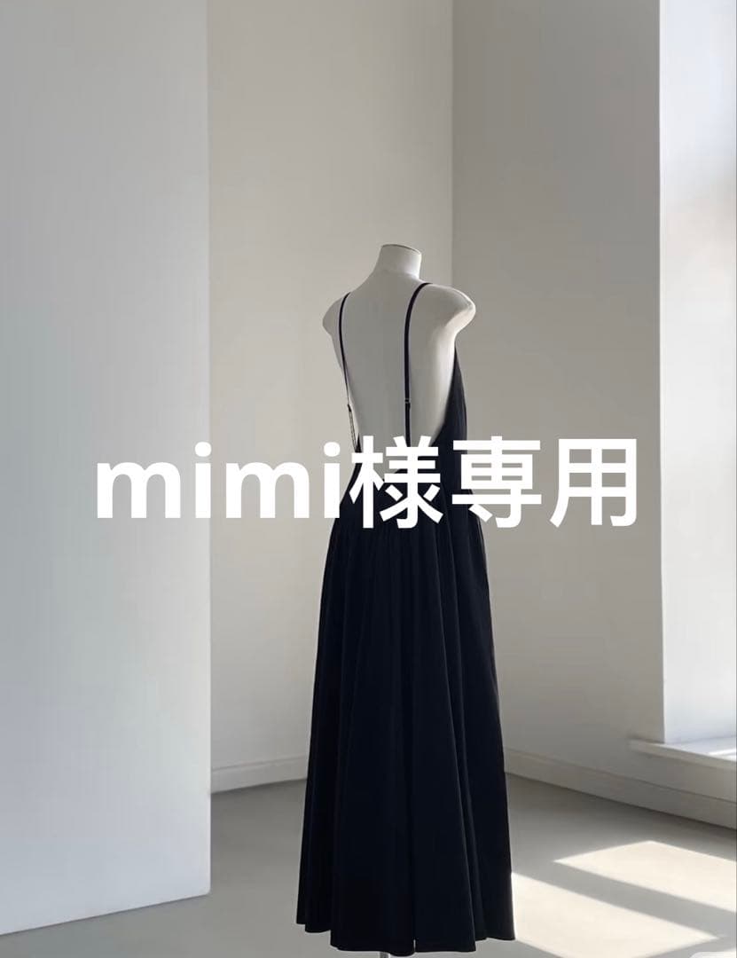 mimi　ワンピ　ブラックＭ