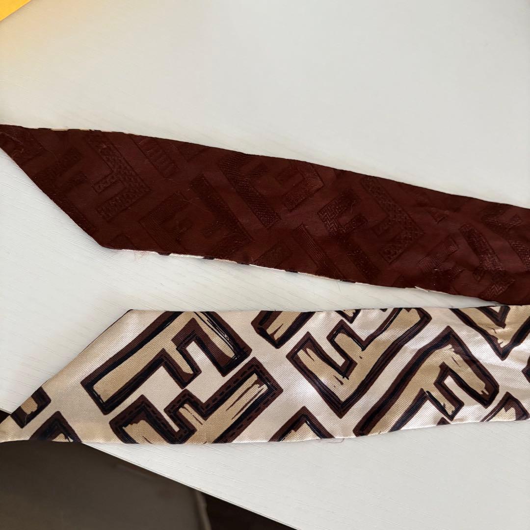 FENDI フェンディ ラッピー バンドゥ　スカーフ FF ズッカ