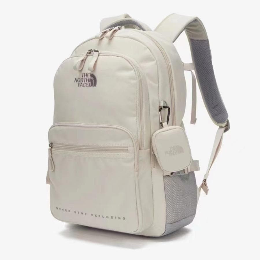 ザノースフェイス DUAL POCKET BACKPACK クリーム