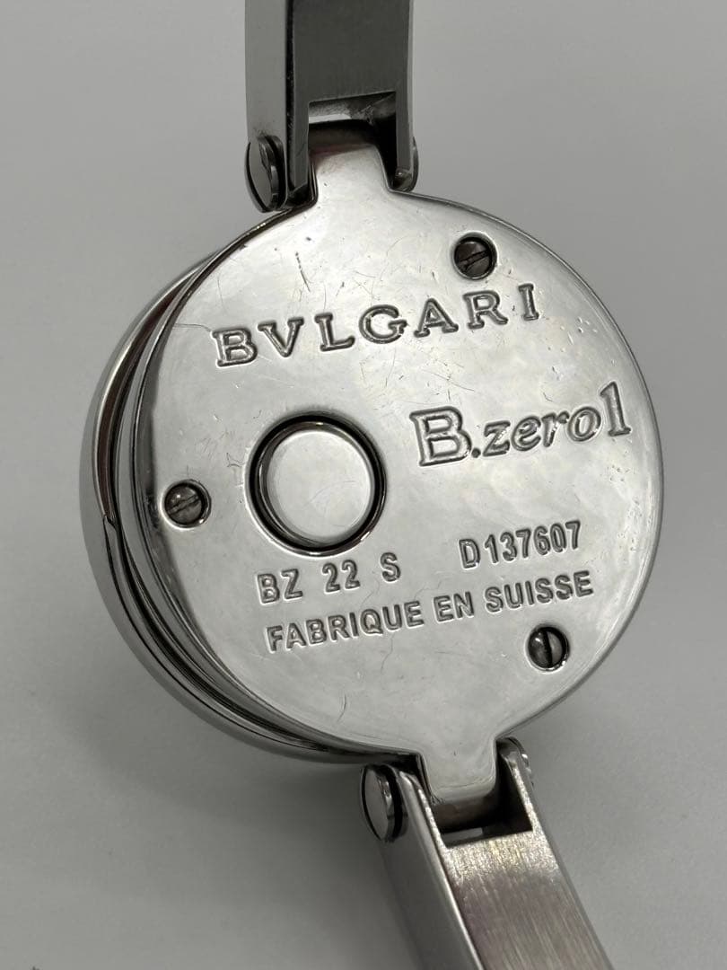 【美品】ブルガリ Bzero1 クォーツ【BZ22S】純正ベルト【稼働品】