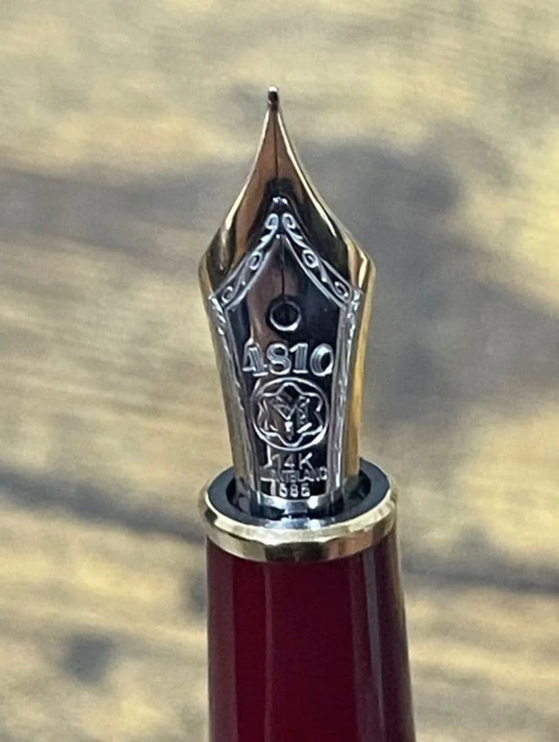 【美品・未使用に近い】モンブラン 144 ボルドー montblanc 万年筆