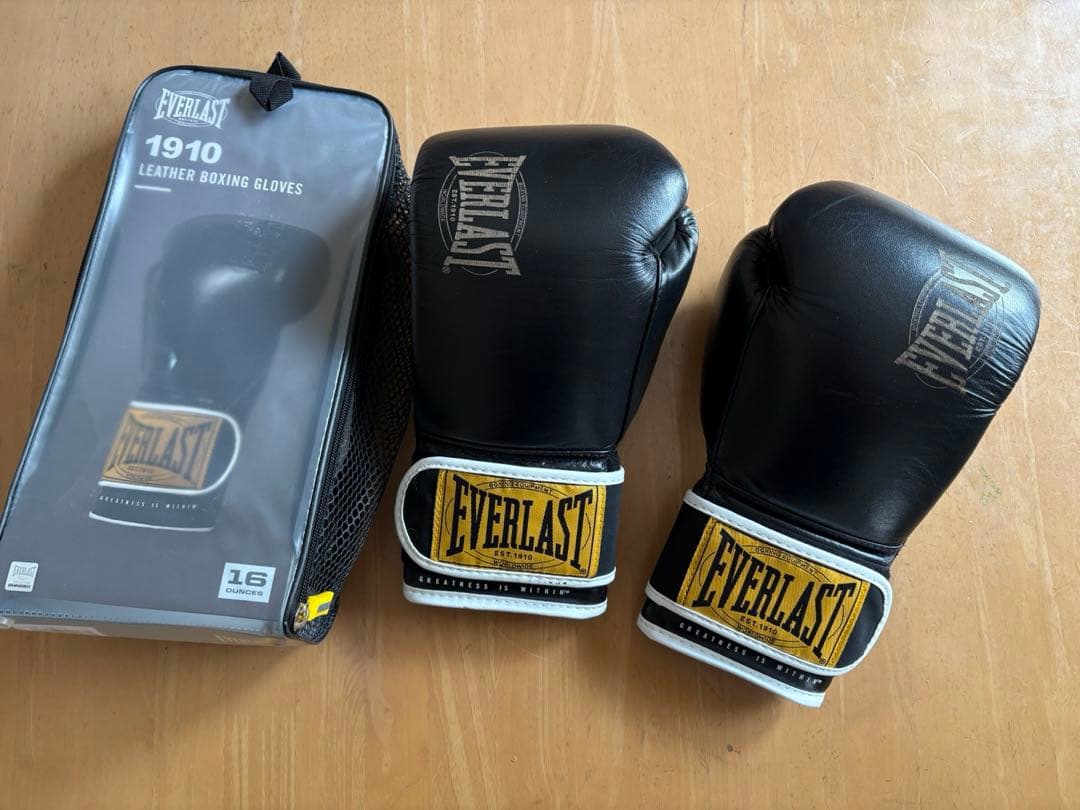 新品 Everlast 1910 Classic グローブ 本革 正規品