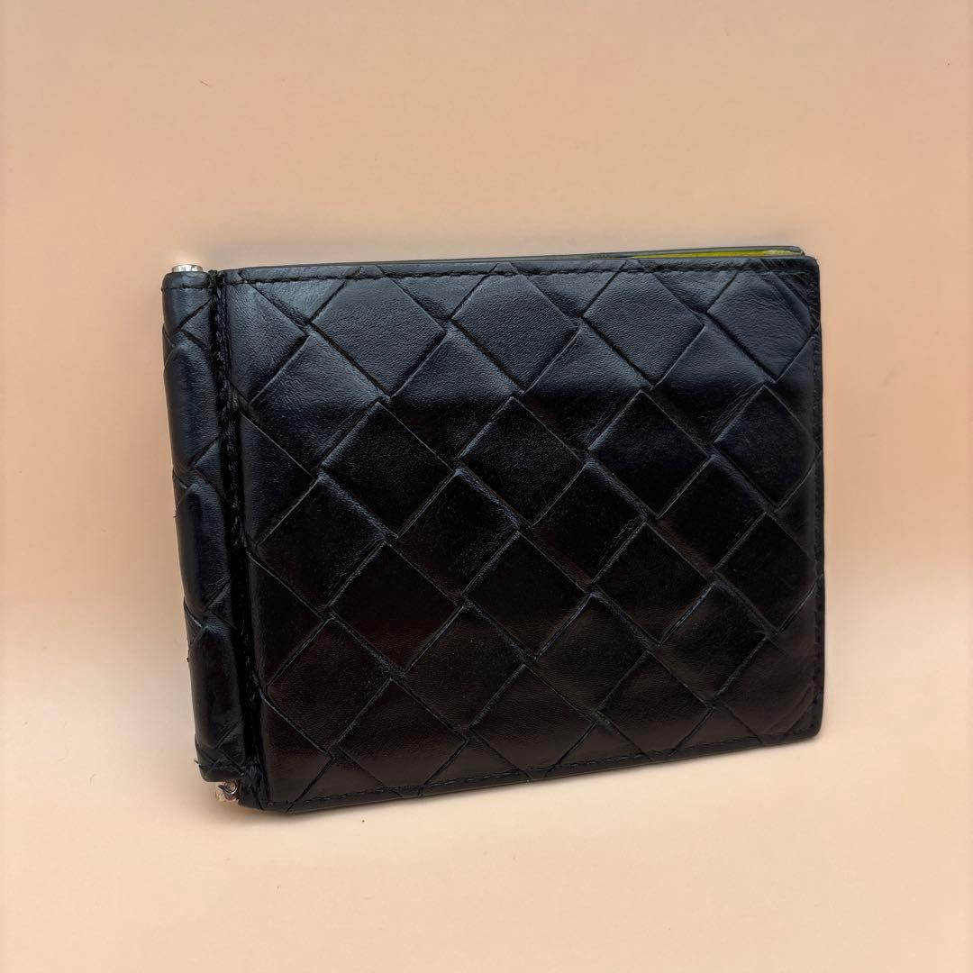 ◆正規品◆近年モデルボッティガヴェネタ二つ折り マネークリップ