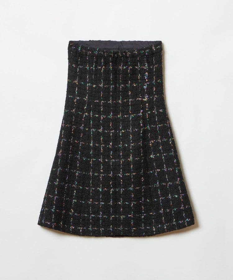 24AW CAMPOREラメツイードベアワンピース