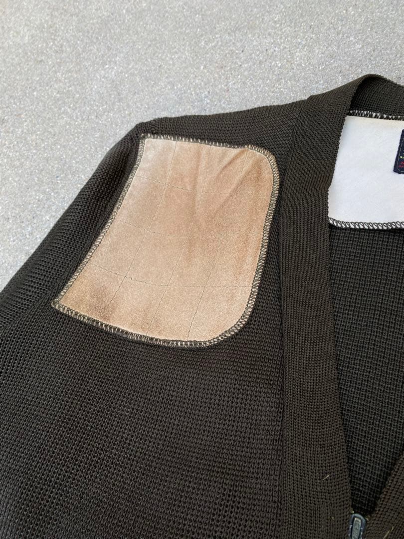 【ビンテージ】70's USA製 10-Xハンティングウールカーディガン　L