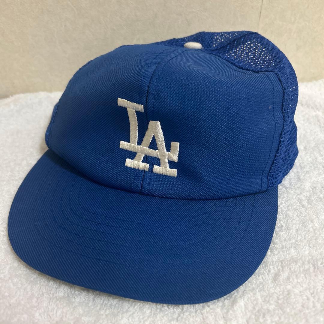 80s ロサンゼルス ドジャース LA キャップ　dodgers