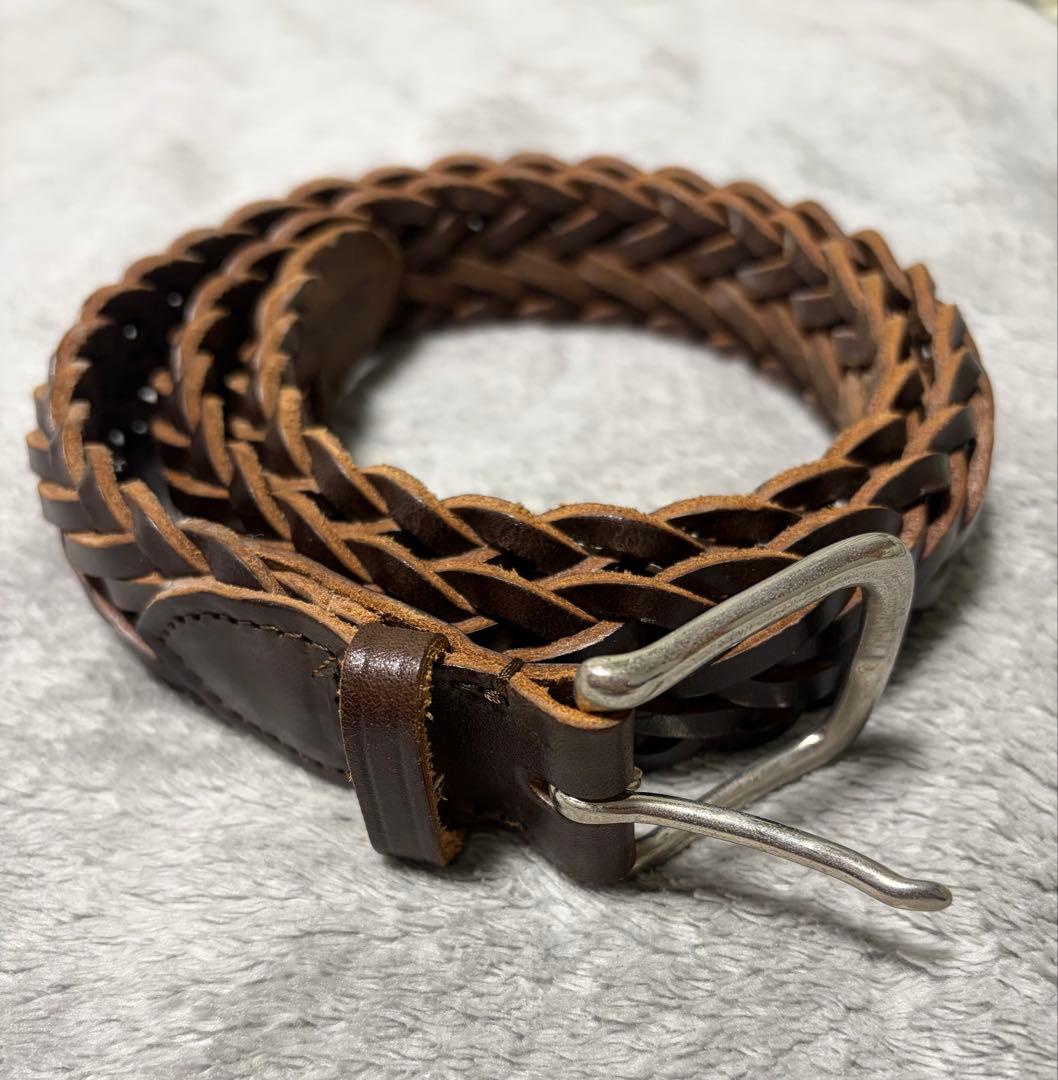 ホワイトハウスコックス　メッシュベルト　新品未使用品