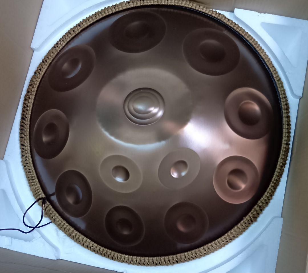 ハンドパン　56センチ 12音　Dマイナー A＝432Hzチューニング　音きれい