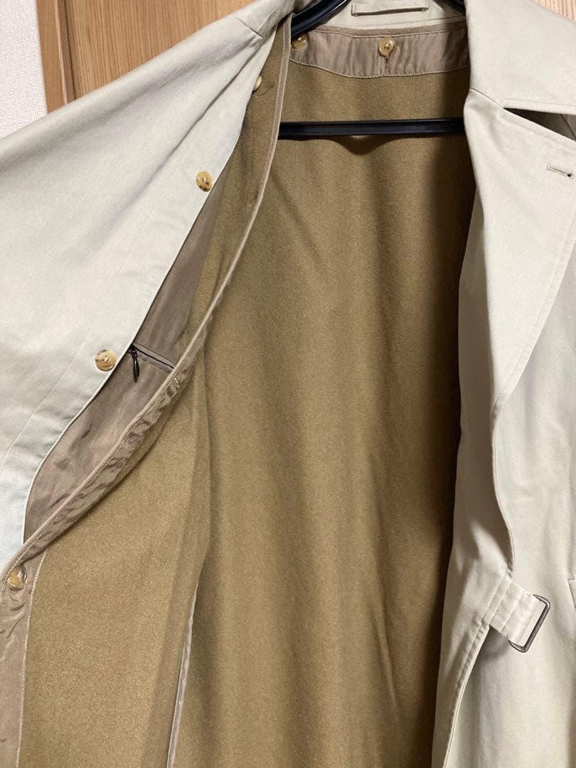 COMOLI コットンギャバ タイロッケンコート