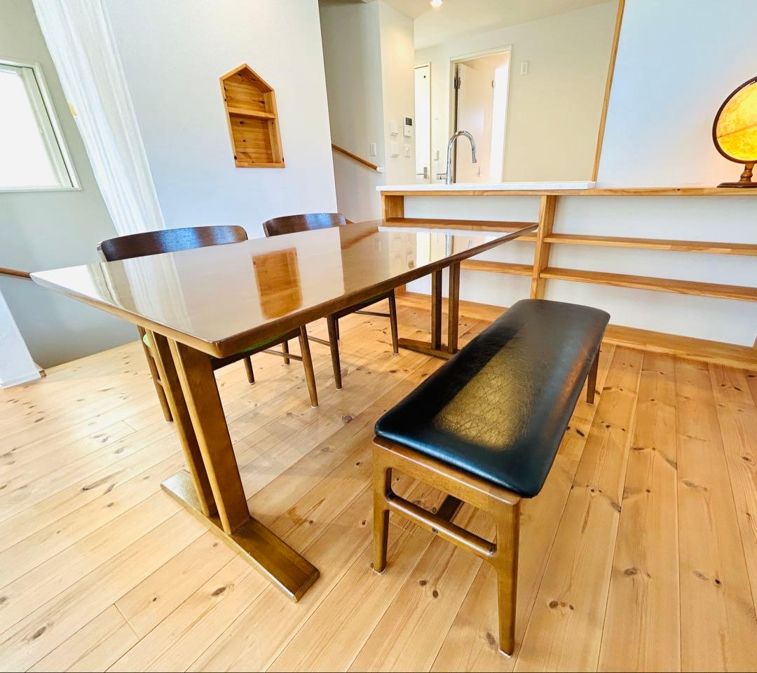 【送料込】 ★カリモク60★ダイニングベンチ★