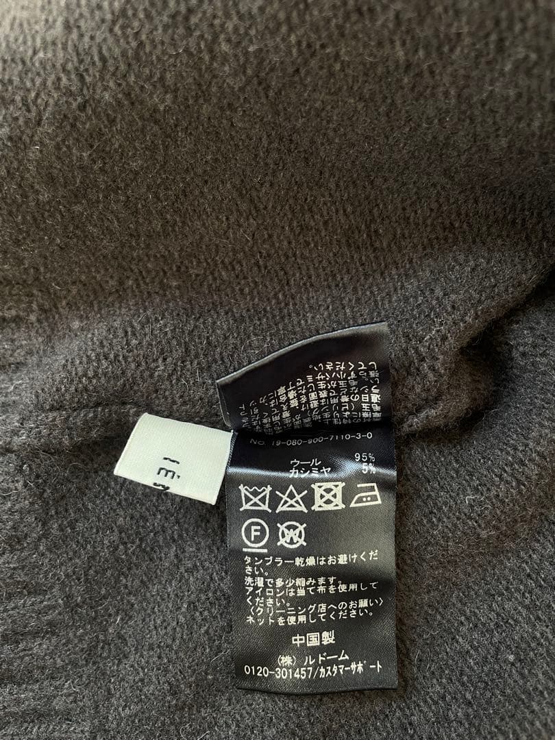 【IENA】AQUAハイネックワイドプルオーバー