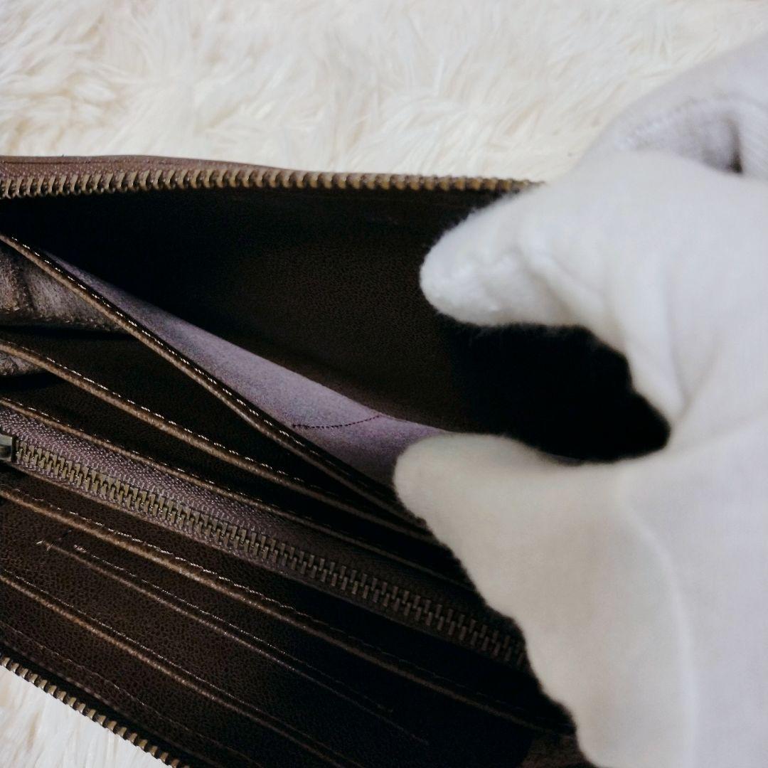 わちふぃーるど ダヤン 手染め ラウンド 財布 タシルの街角