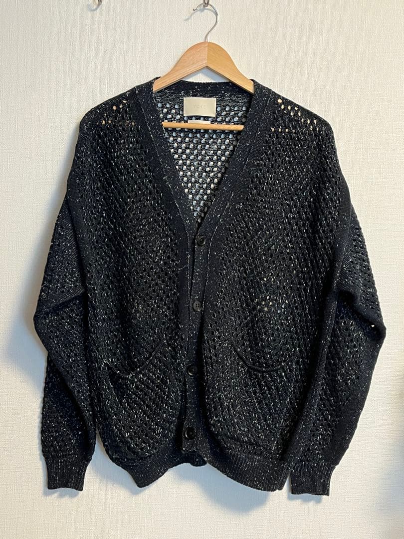 YOKE 22SS MESHED KNIT CARDIGAN サイズ 1