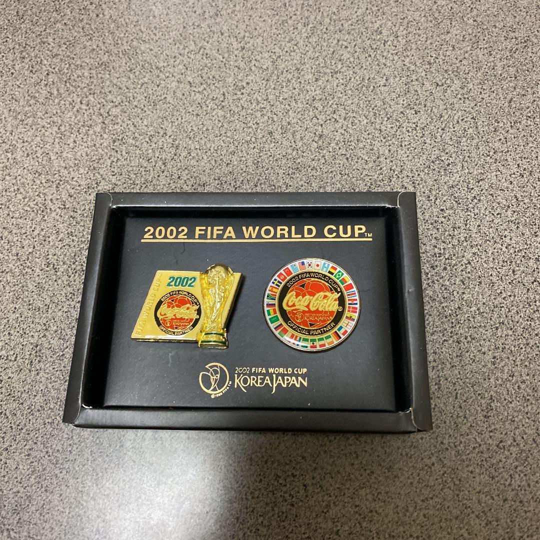 2002 FIFA WORLD CUP ピンバッチ　コカコーラオリジナル景品