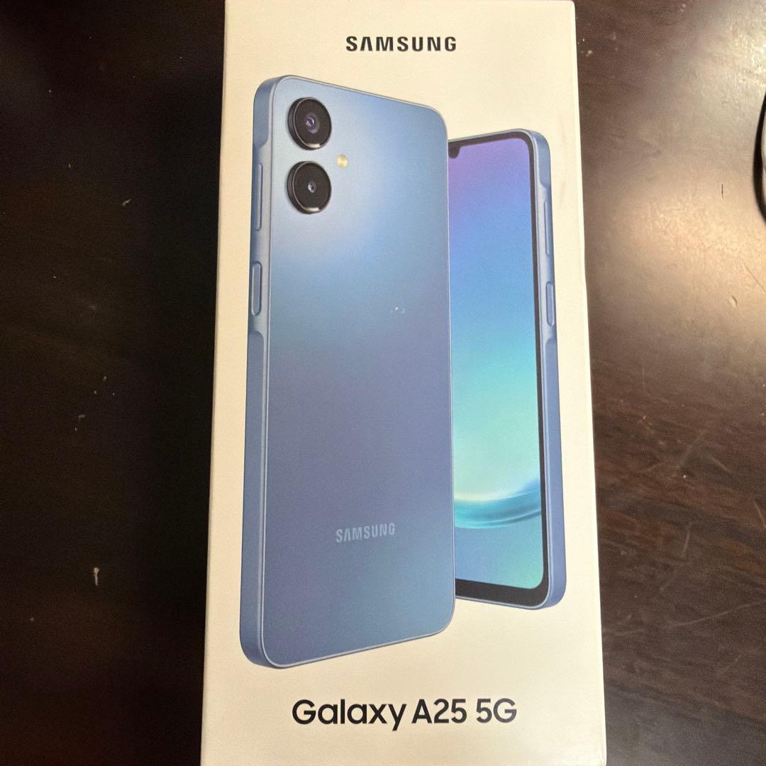 [開封のみ]Samsung Galaxy A25 5G 本体 青