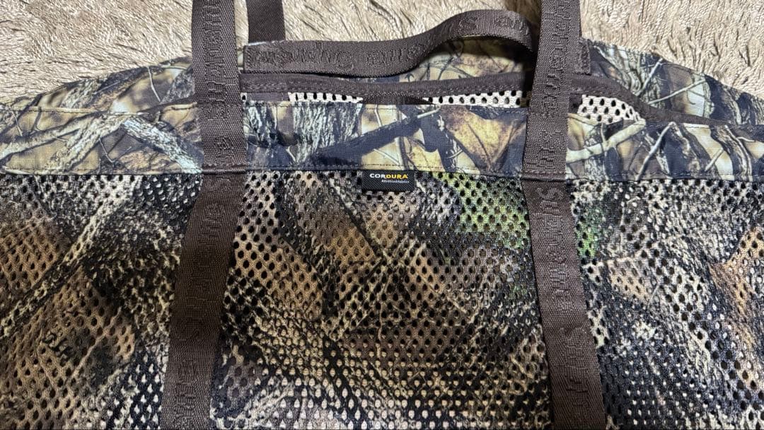 バッグ Supreme Mesh Tote Bag Camo 25SS