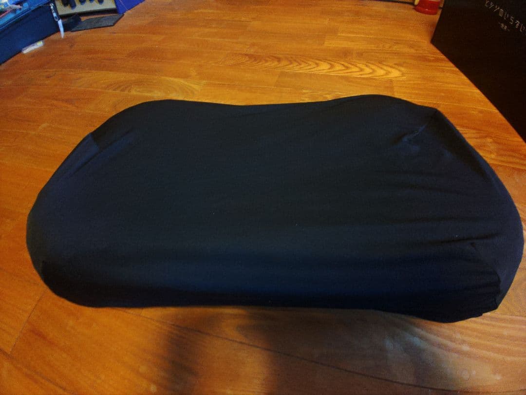 ひつじのいらない枕　極柔　枕カバー ブラックレーベルカバー 箱付き。