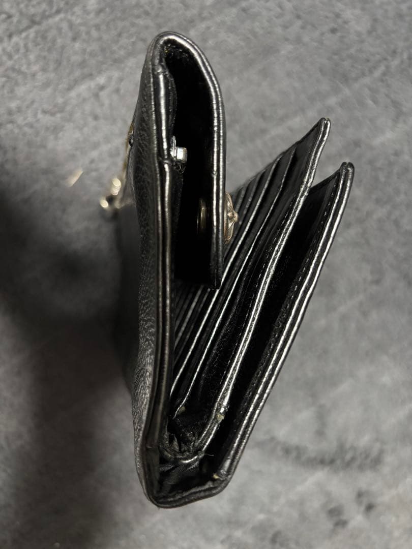 CHROME HEARTS クロムハーツ ウェーブ ウォレット 長財布