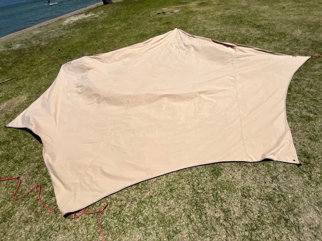 DOD OKRA タープ・シェード本体 ポリコットン製