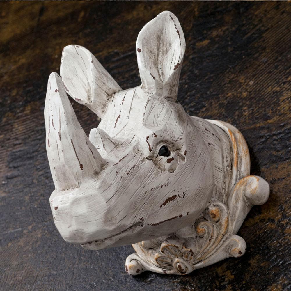 サイ 壁掛けオブジェ 飾り 置物 オブジェ インテリア L20