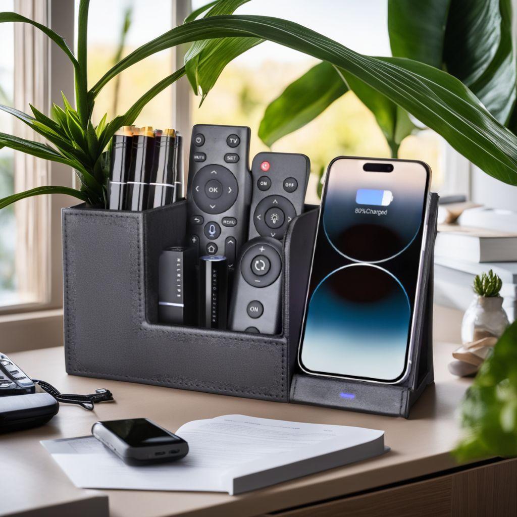 充電機能付き デスクオーガナイザー 多機能 卓上収納