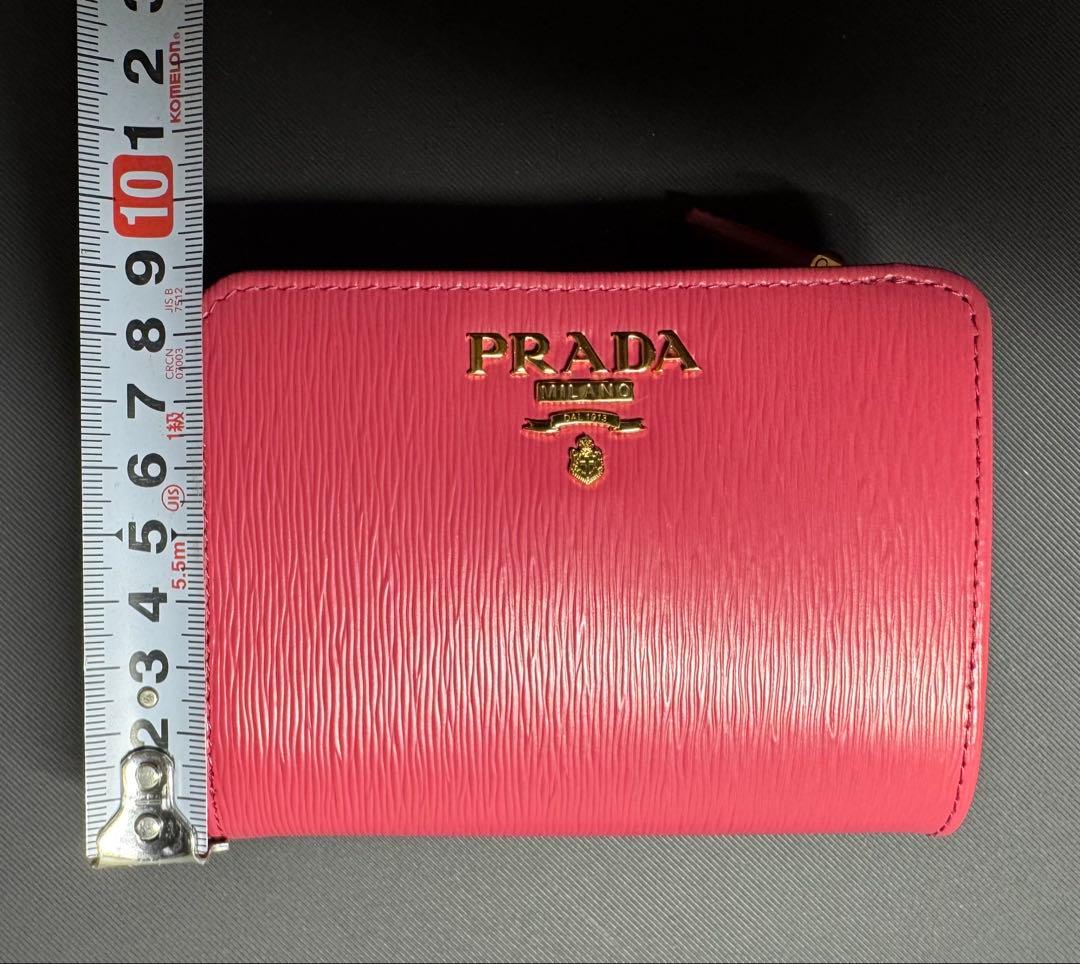 【未使用品】 PRADA 1ML018 ビッテロムーヴ PEONIA ピンク