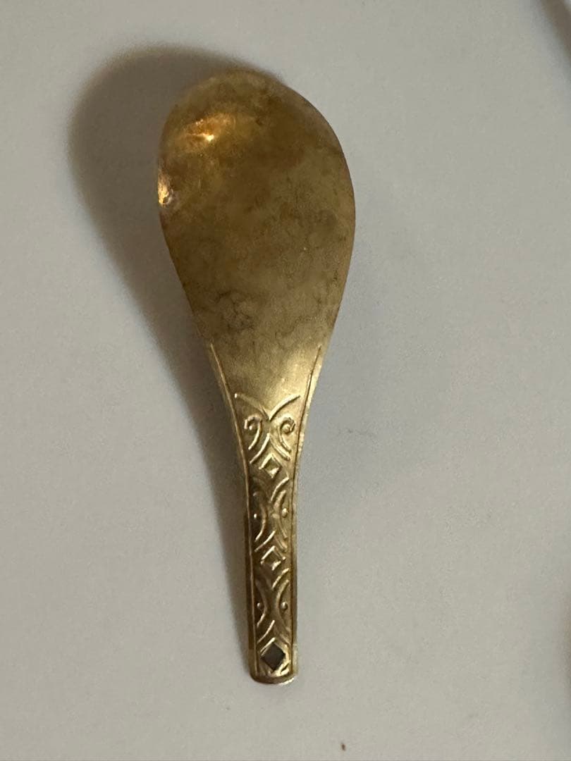 大桃沙織　真鍮レンゲスプーン