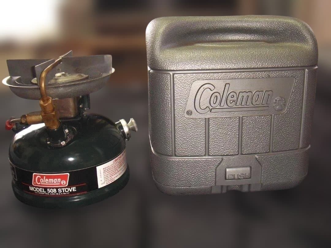 希少　コールマン シングルバーナー508ストーブ 1986年製 中古 最終