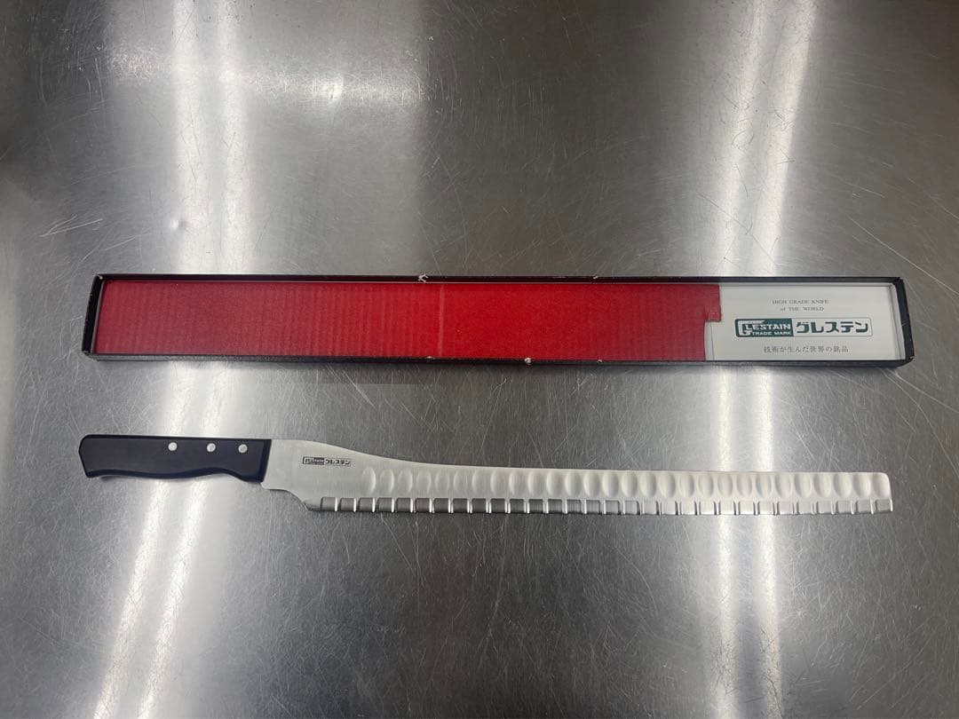 【新品未使用】グレステンサーモンスライサーカステラ　ケーキスライサー　345GC